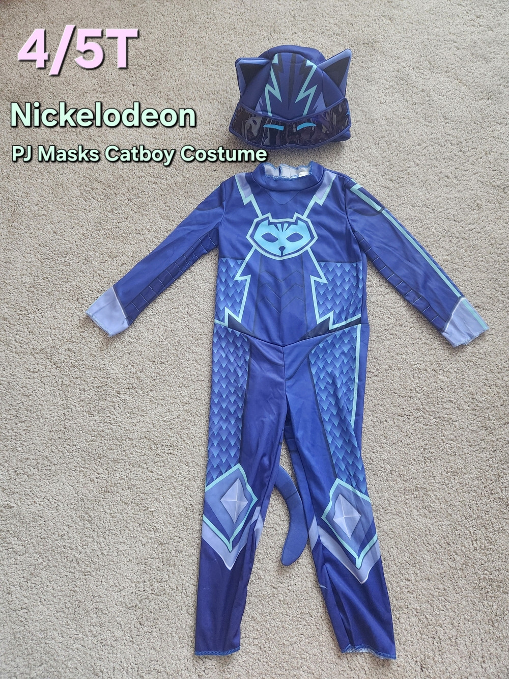Nickelodeon PJ Masks Catboy Halloween Costume - 4T / 5T